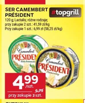Ser Camembert Président ziołowy +1 wariant