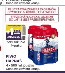 Piwo Harnaś 4-pak 500 ml