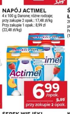 Napój jogurtowy Actimel 4-pak
