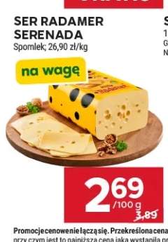 Ser żółty Radamer Serenada Spomlek
