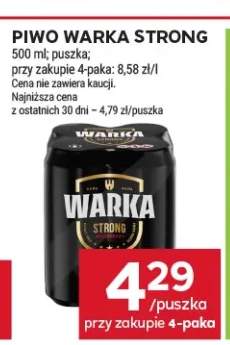 Piwo Warka Strong