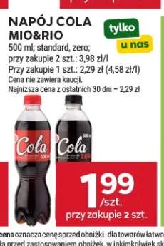 Napój Cola Mio&Rio standard +1 wariant