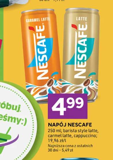 Napój kawowy Nescafe Barista Style Latte +2 warianty