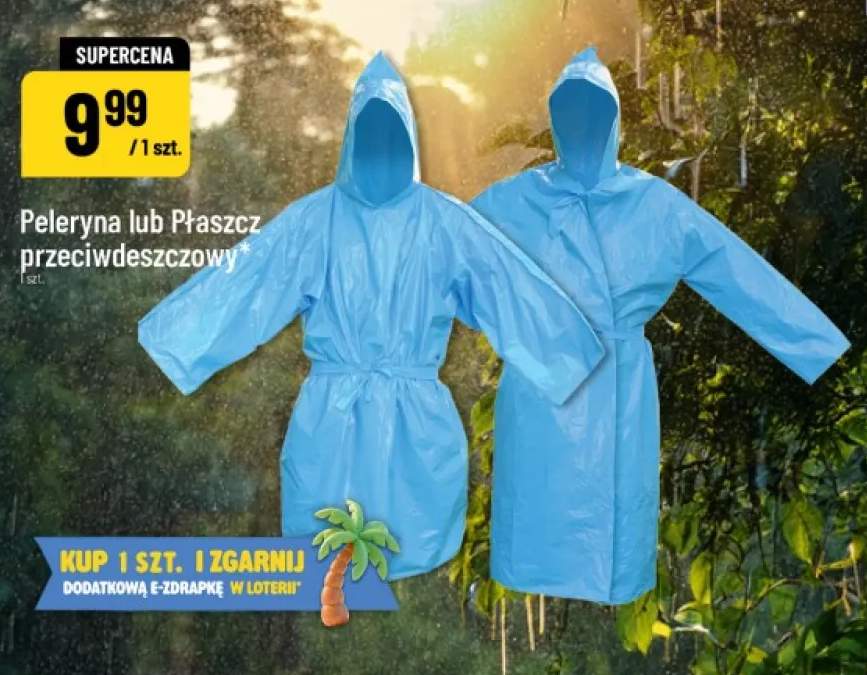 Peleryna przeciwdeszczowa +1 wariant