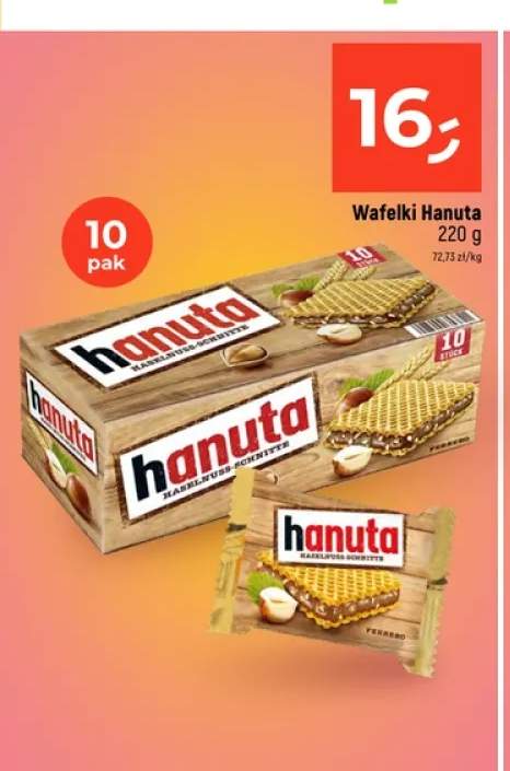 Wafelki Hanuta 10-pak