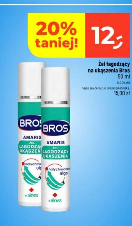 Żel łagodzący na ukąszenia Bros Amaris
