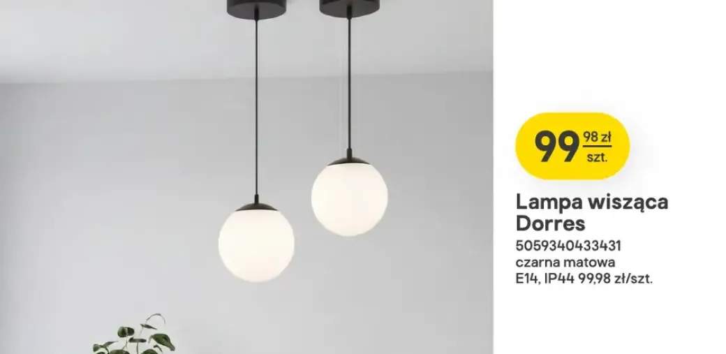 Lampa wisząca Dorres