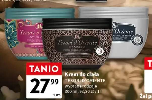 Krem do ciała Tesori d'Oriente Hammam +2 warianty