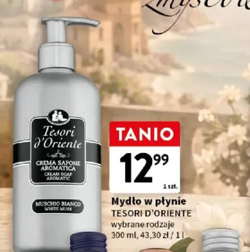 Mydło w płynie Tesori d'Oriente Muschio Bianco