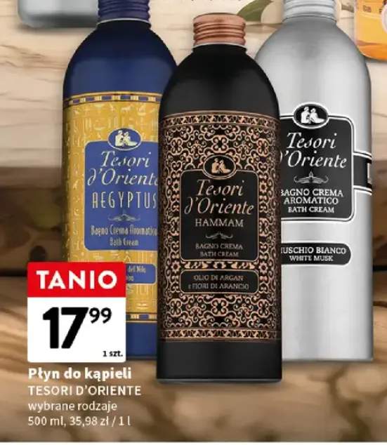 Płyn do kąpieli Tesori d'Oriente Aegyptus +2 warianty