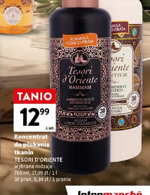 Koncentrat do płukania tkanin Tesori d'Oriente Hammam +1 wariant