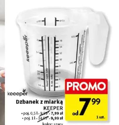 Dzbanek z miarką Keeeper 0,5 l