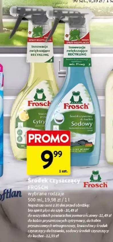Środek czyszczący Frosch Cytrynowy +5 wariantów