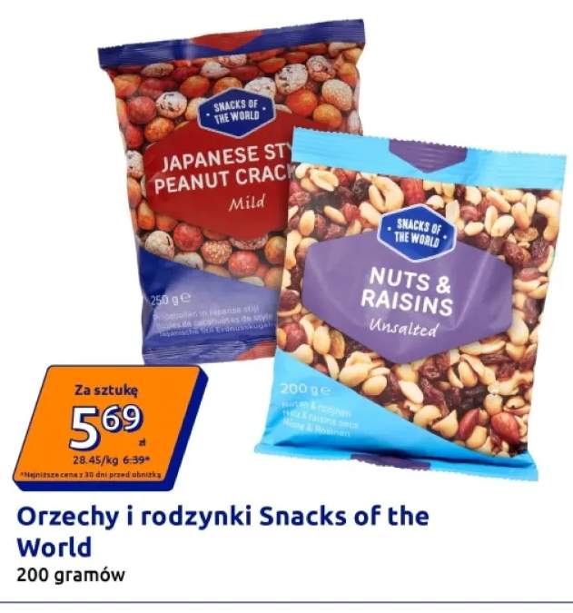Orzeszki ziemne w stylu japońskim Snacks of the World +1 wariant