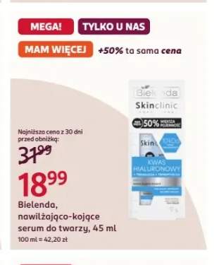 Nawilżająco-kojące serum do twarzy Bielenda Skin Clinic Professional