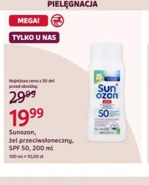 Żel przeciwsłoneczny Sunozon SPF 50