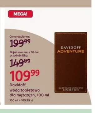 Woda toaletowa dla mężczyzn Davidoff Adventure