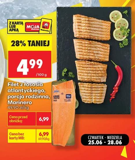 Filet z łososia atlantyckiego porcja rodzinna Marinero