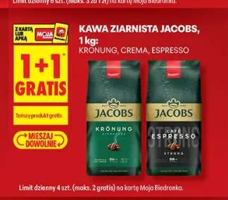 Kawa ziarnista Jacobs Krönung +2 warianty