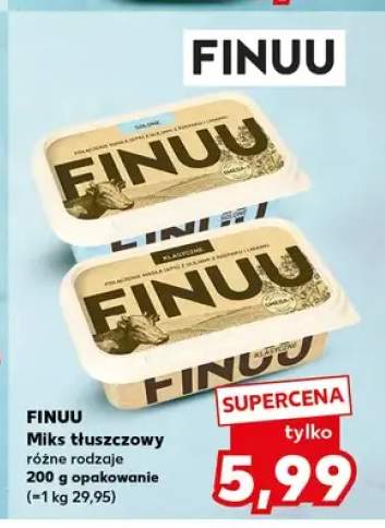 Miks tłuszczowy Finuu klasyczne +1 wariant