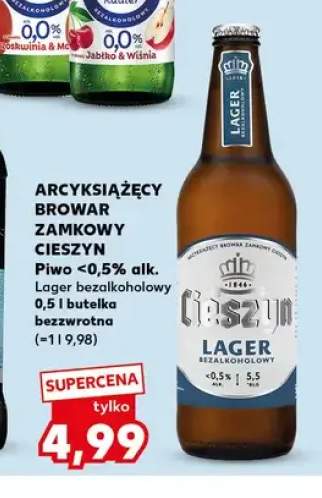 Piwo bezalkoholowe Cieszyn Lager