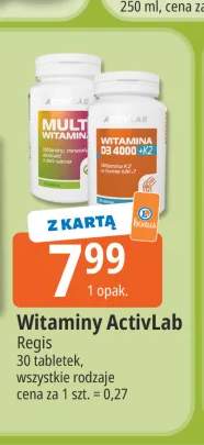 Witaminy ActivLab Multiwitaminy +1 wariant