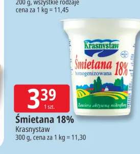 Śmietana 18% Krasnystaw