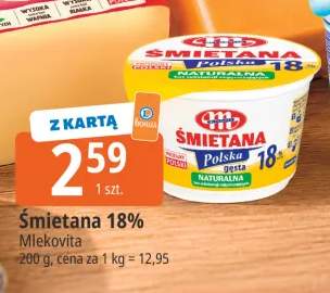 Śmietana 18% Mlekovita