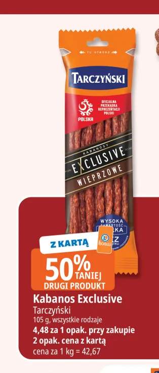 Kabanosy Exclusive Tarczyński