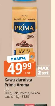 Kawa ziarnista Prima Aroma Gold +2 warianty