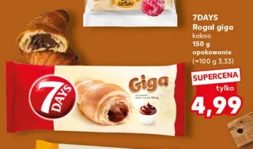 Rogal giga o smaku kakaowym 7Days