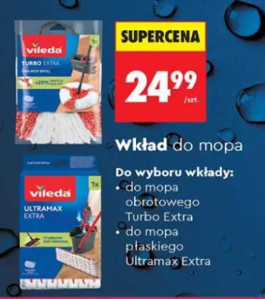 Wkład do mopa obrotowego Vileda Turbo Extra +1 wariant