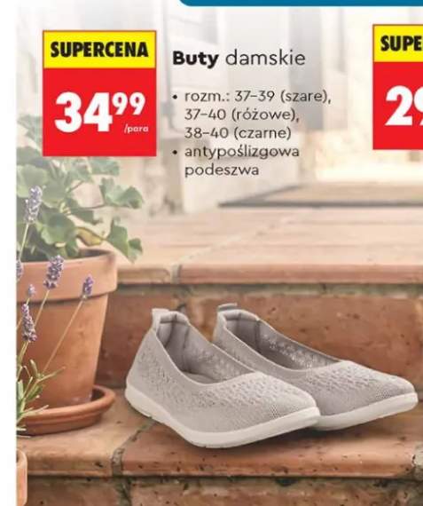 Buty damskie Clevé szare