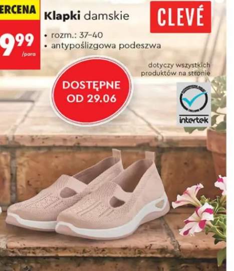 Buty damskie Clevé różowe