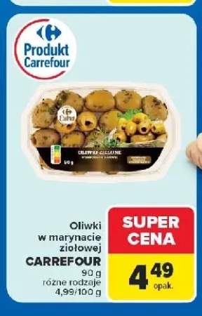 Oliwki w marynacie ziołowej Carrefour