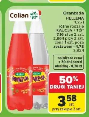 Oranżada czerwona Hellena +1 wariant