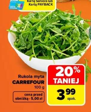 Rukola myta Carrefour