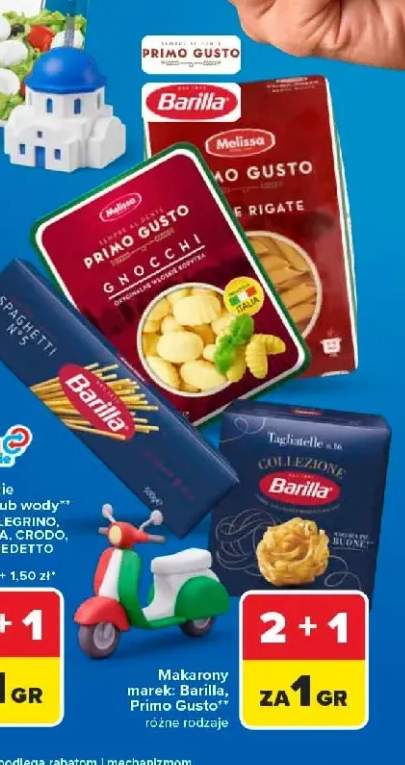 Makaron Gnocchi Primo Gusto Melissa +3 warianty