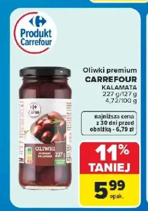 Oliwki premium Kalamata Carrefour