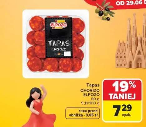 Tapas Chorizo ElPozo