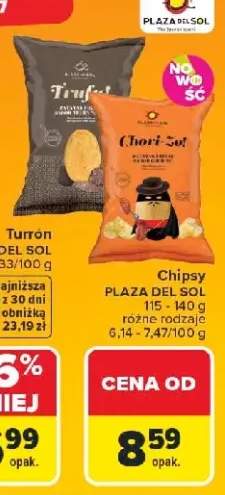 Chipsy o smaku truflowym Plaza Del Sol +1 wariant