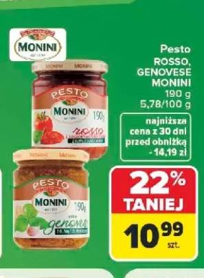 Pesto Rosso Monini +1 wariant