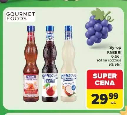 Syrop Fabbri karmelowy +2 warianty