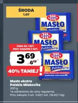 Masło ekstra Polskie Mlekovita