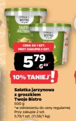 Sałatka jarzynowa z groszkiem Twoje Bistro