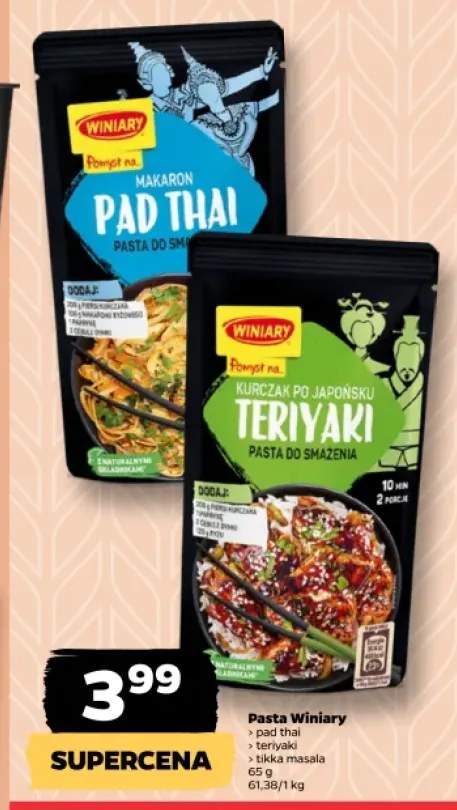 Pasta Winiary Pomysł na... Pad Thai +2 warianty