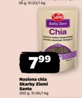 Nasiona chia Skarby Ziemi Sante