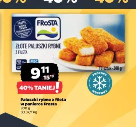 Paluszki rybne z fileta w panierce Frosta
