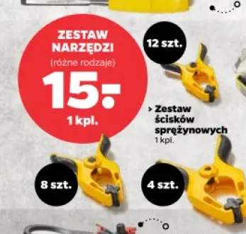 Zestaw ścisków sprężynowych Techliner