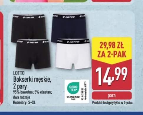 Bokserki męskie LOTTO 2-pak